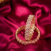 Floral A.D Diamond Bangles